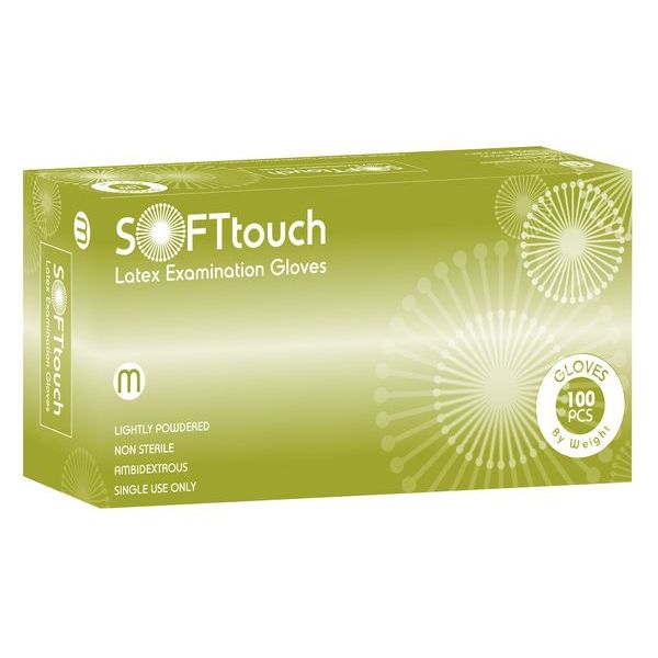 Soft Touch/Basic plus Latex Με Πούδρα Λευκά