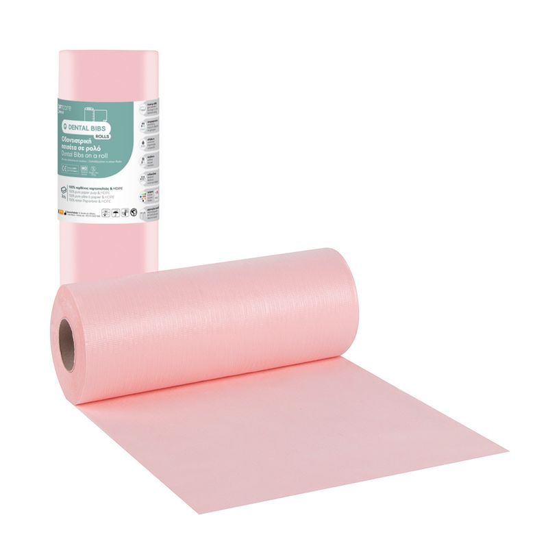 Οδοντιατρική πετσέτα Soft Care σε ρολό - Ροζ