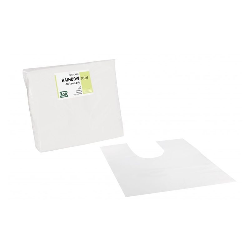 Οδοντιατρικές πετσέτες με λαιμόκοψη