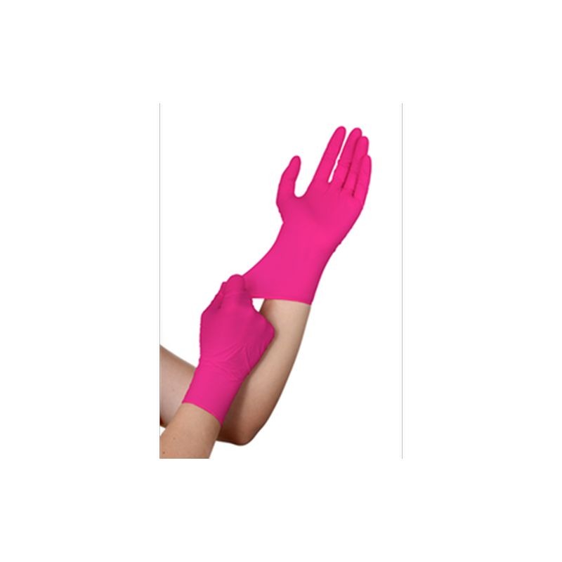 Γάντια Νιτριλίου Filoskin feather Pink Ροζ - Χωρίς Πούδρα (ΚΙΒΩΤΙΟ)